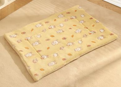 Pet Blanket Dog Cat Bed Winter Warm Mat Four Seasons Universal Blanket (style: carrots)